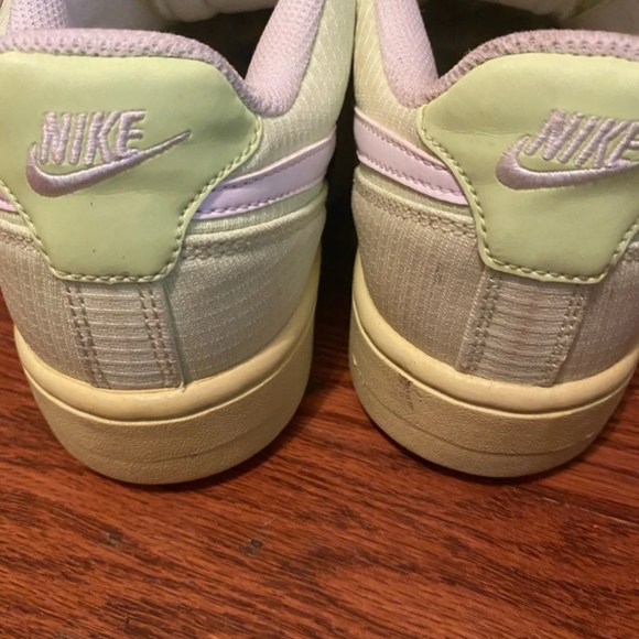 Neon yellow Womens nike air 1 - Picture 5 of 7